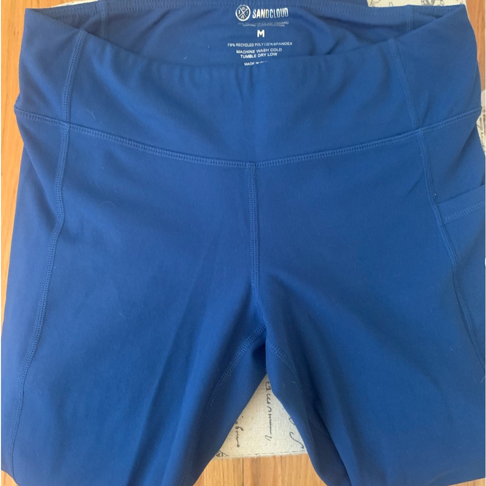 Sand Cloud soft leggings blue